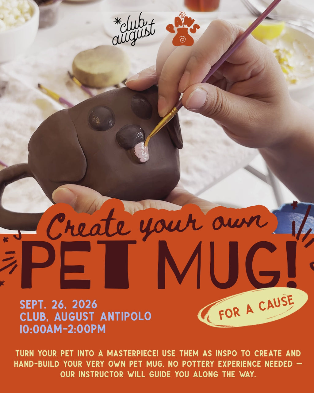 Club August Pet Mug Making