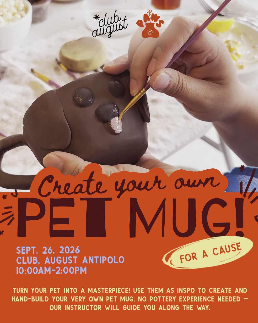 Club August Pet Mug Making